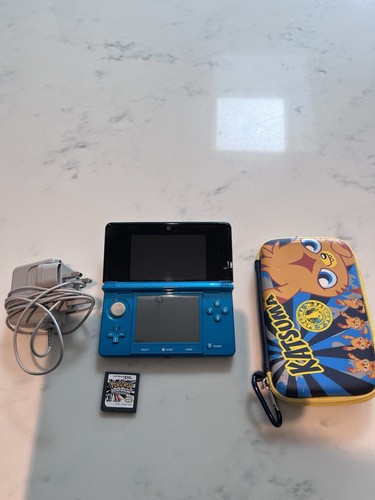 Nintendo 3ds aqua blue console - nintendo,