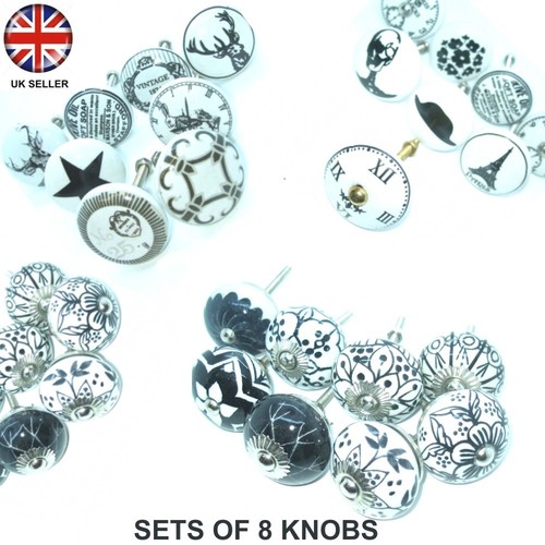 Sets ceramic knobs drawer - sets,