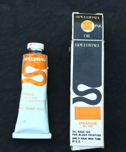 Vintage speedball orange - speedball, no
