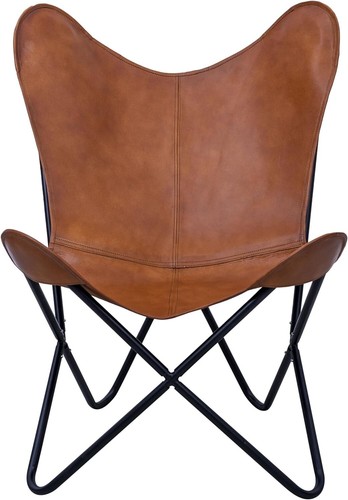 Chair leather butterfly - chair,