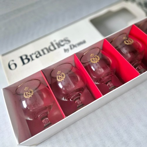 Vintage dema brandy glasses - vintage,
