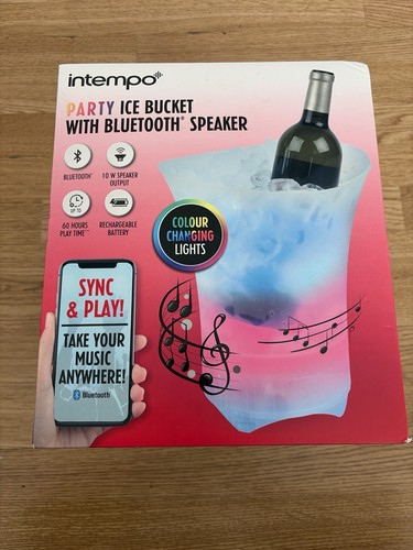 Intempo ice bucket speaker - bucket,