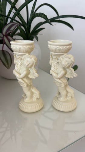 Angel tea light holder - 2x,