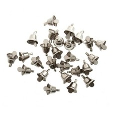 10 x 8mm, 10mm or 14mm Liberty Jingle Bells Christmas Festive Craft