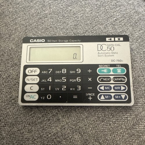 Casio 750c vintage - casio,