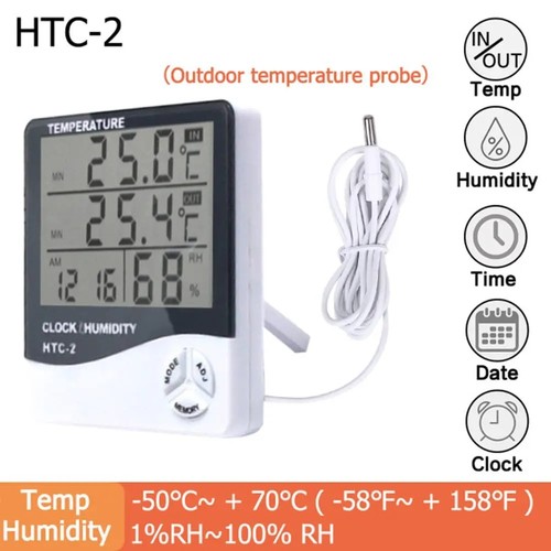 Lcd digital thermometer - digital,