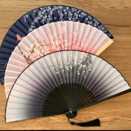 Retro bamboo folding - folding, hand