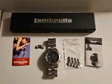 Rare LAMBRETTA ALEXANDER HAEGERMARK MOTORSPORT Choron MEN'S WATCH W Box