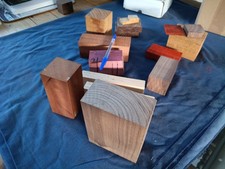 Exotic wood turning blanks