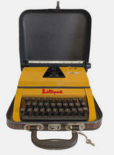 Lilliput Yellow Typewriter