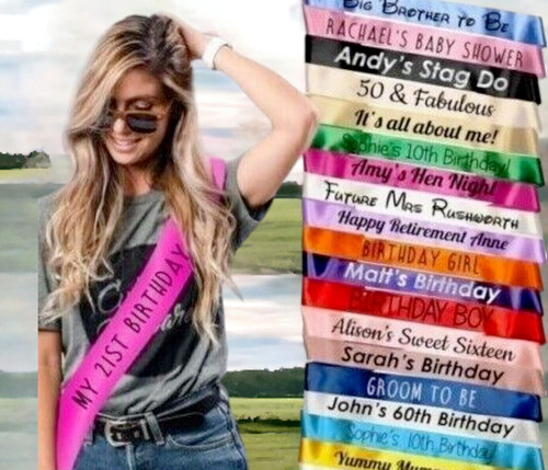 Birthday sash hen - birthday,