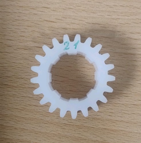 21t delrin change gear - delrin, to