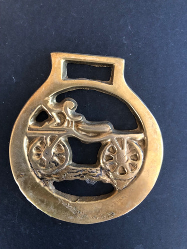 Vintage horse brass - , racing