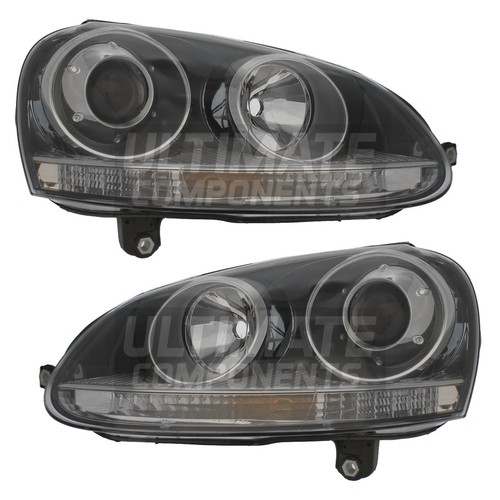 Golf headlights mk5 gti - vw,