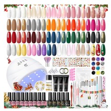 52Pcs Gel Nail Kit with UV