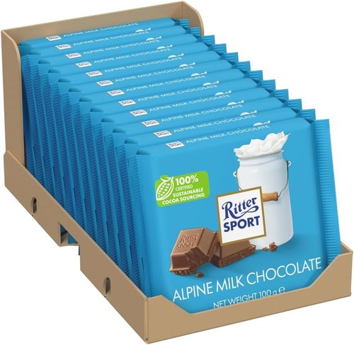 Ritter sport alpine milk - sport,