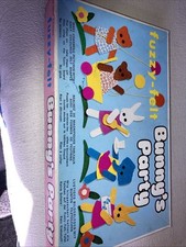 Vintage 1970s Fuzzy Felt: Bunny's Party 