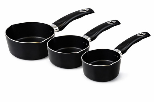 Non stick saucepan - saucepan, set