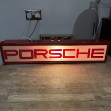 PORSCHE ILLUMINATED LIGHT BOX