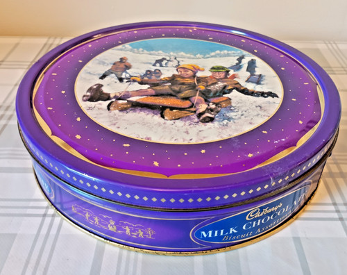 Cadburys chocolate biscuit tin - cadburys,