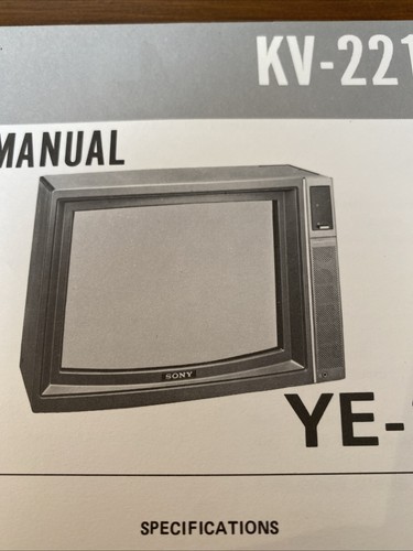 2216ub2 632 sony - kv-2216ub2, rm-632