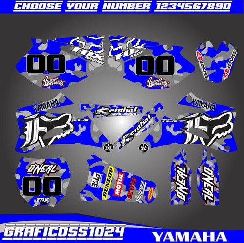 Graphics kit for yamaha yz250f - kit,