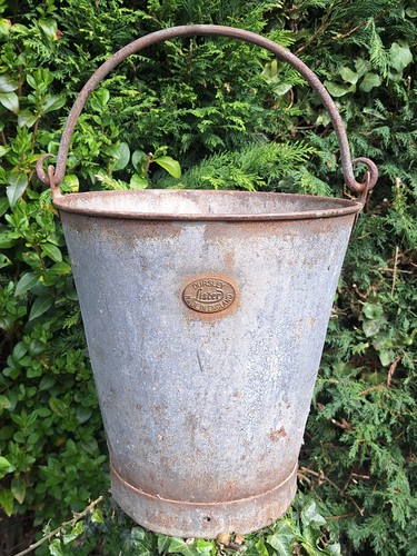 Vintage galvanised garden - vintage,