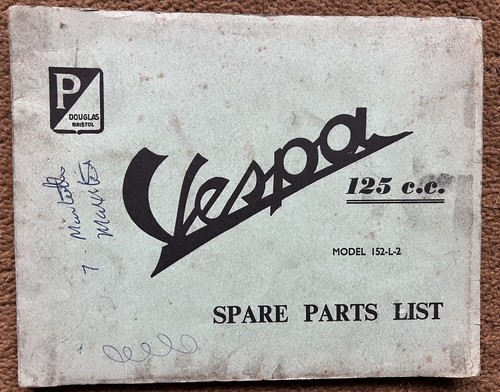 Vespa 125cc 152 scooter - 125cc,