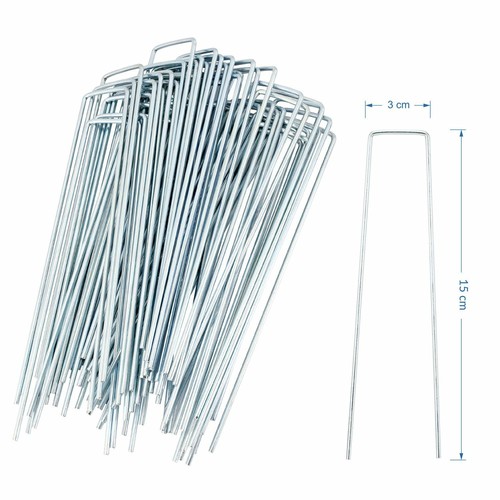 Pack galvanised pins - galvanised, u