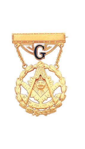 Masonic past master jewel new - master,