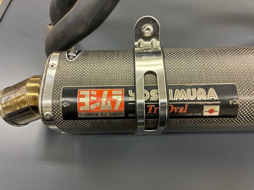 Yoshimura tri oval - tri-oval, carbon