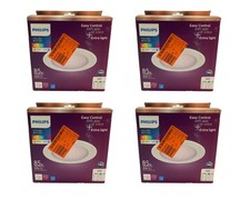 Philips Smart Wi-Fi LED 65W, 5-6 inch Recessed Downlight Kit, Multicolor, 4 PACK
