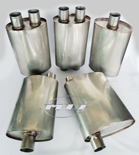 Long oval exhaust - 16",