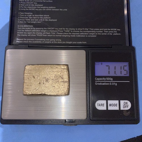 71g from recycling pc - from,