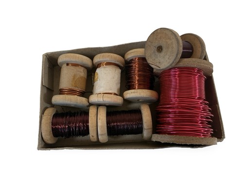Vintage enamelled copper