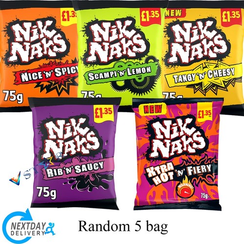 Nik naks crisps - nik,