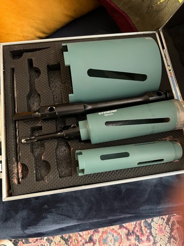 Erbauer diamond core drill kit - erbauer,