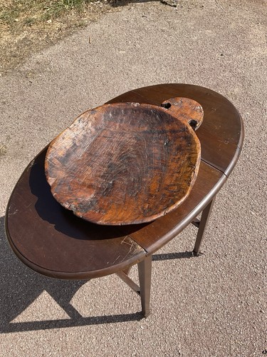 Large antique hand carved - large,