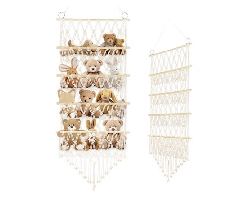 Stuffed animal storage layer - stuffed, 4-layer
