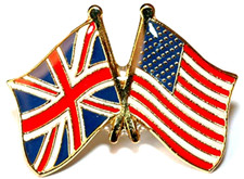 UK & USA Friendship Badge -