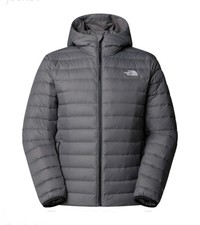 THE NORTH FACE - Classic Down Hooded Jacket - Down jacket Grey & Navy XL & XXL