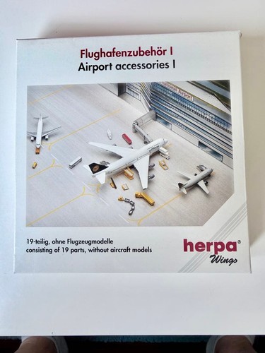 Herpa airport accessories set - accessories,