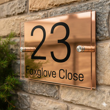 House Number Plaques