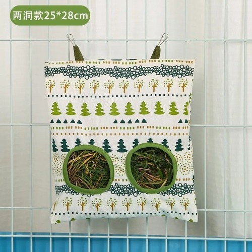 Pet hay bag hanging feeder - hay,