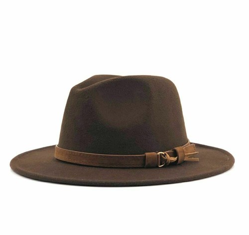 Fedora hat classical wide brim - classical,