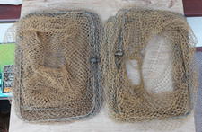 2x Vintage Fishing Rectangular