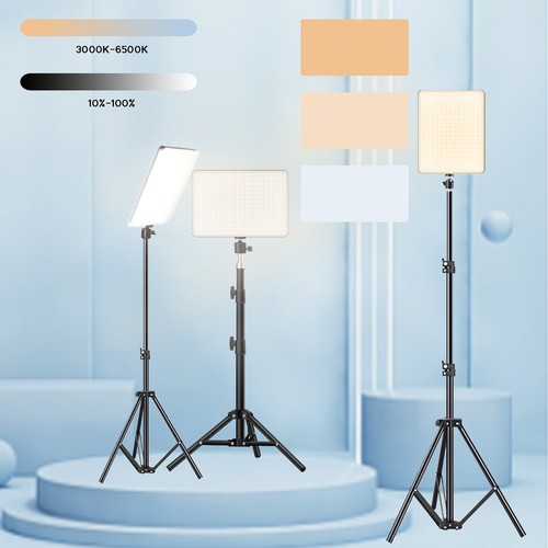 Led video light with tripod - video,