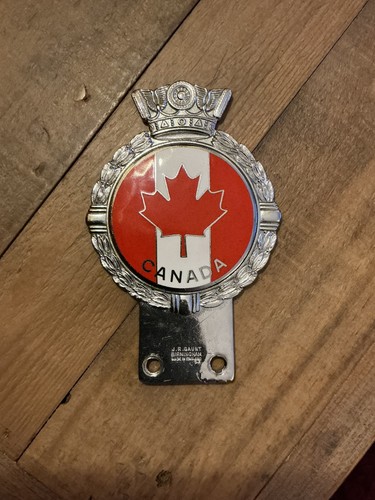 Vintage car badge - car,