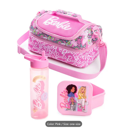 Barbie girls pink lunch - barbie,