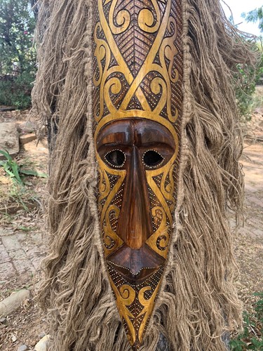 Tribal primitive african tiki - tribal,